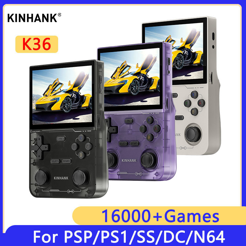 Retro Gaming Device - KINHANK K36 Retro Handheld Video Game
