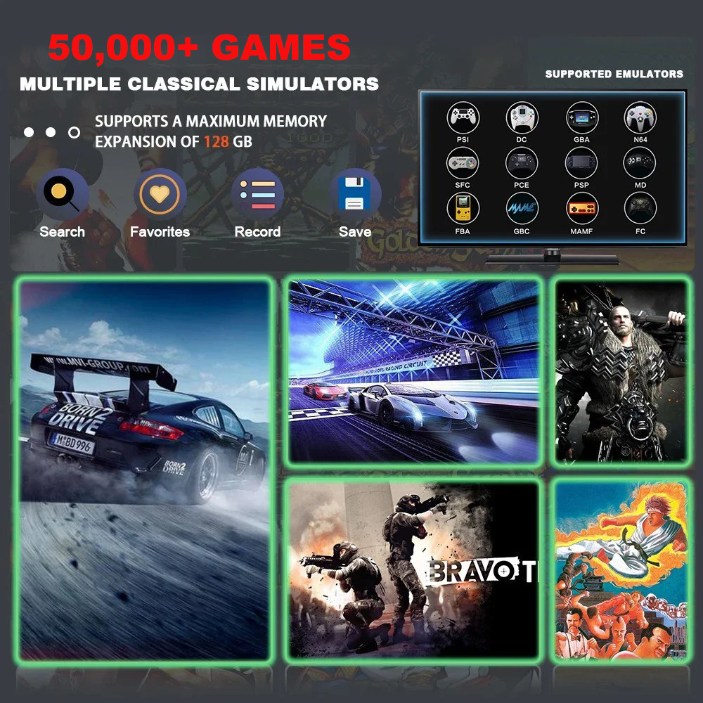 X8 Ultra 4K Game Stick 128GB R - Retro Gaming Tv Box ulasan dan harga