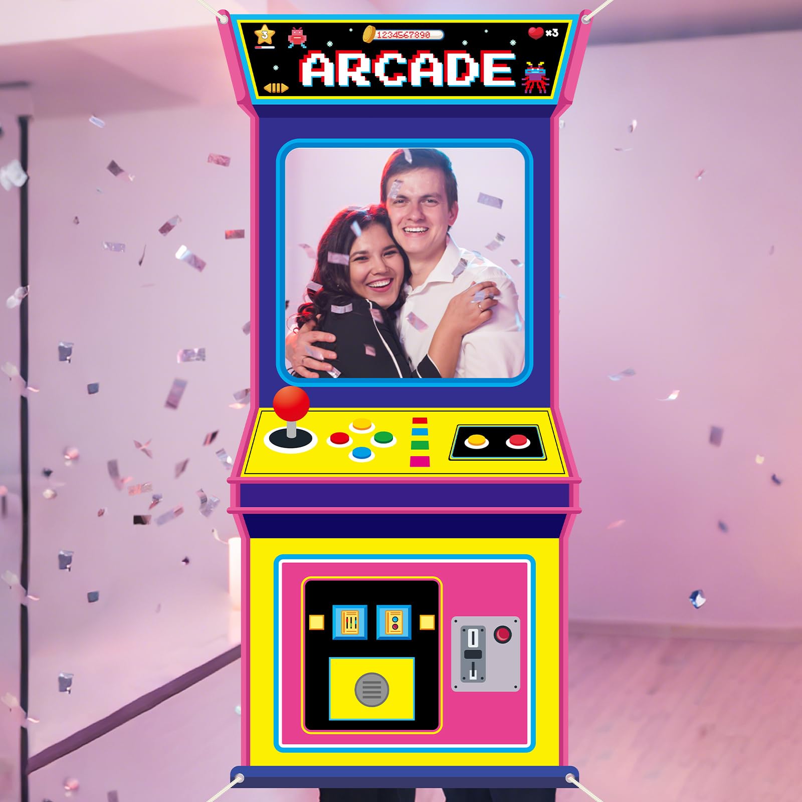 Retro Video Gaming Fabric Arca - Gaming Retro Arcade ulasan dan harga