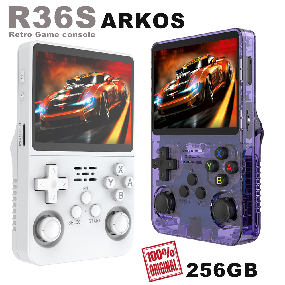 BOYHOM 256G Open Source R36S R - Retro Gaming Device ulasan dan harga