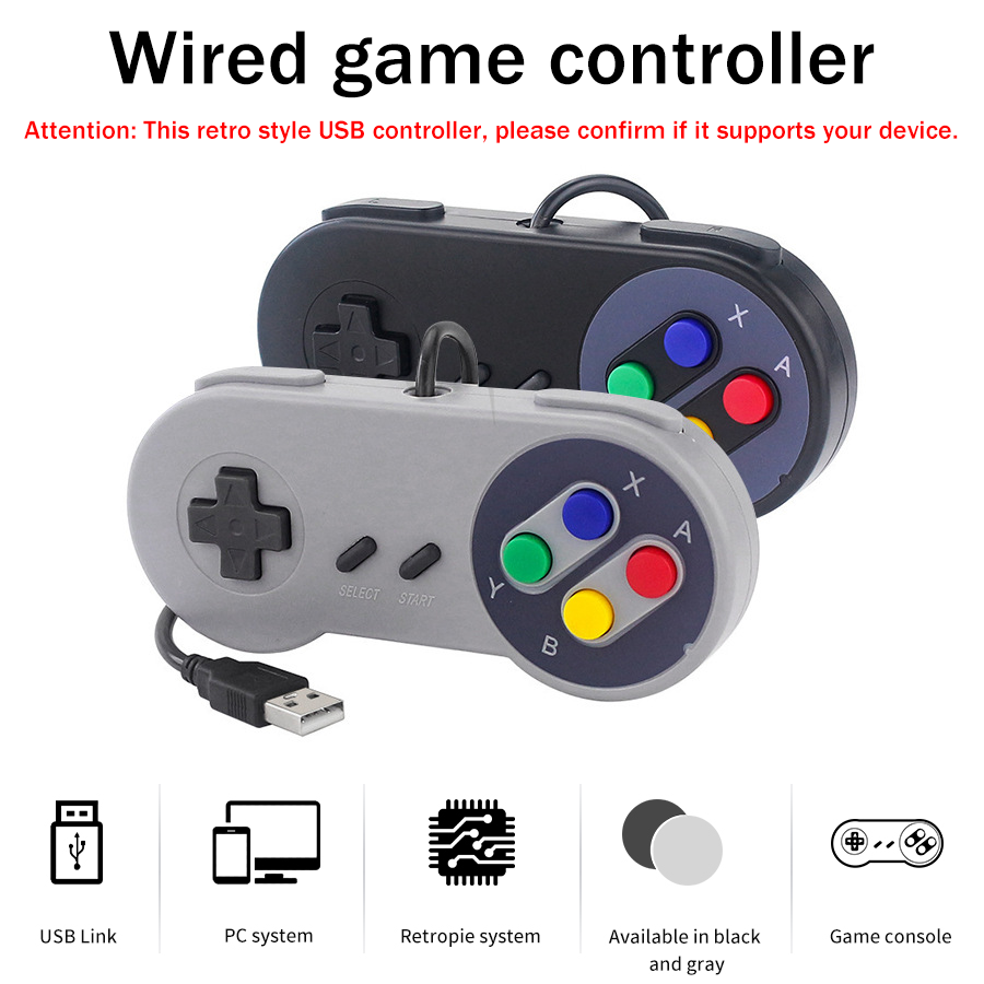 1-2 pcs SNES USB Controller Re - Retro Gaming Raspberry Pi ulasan dan harga