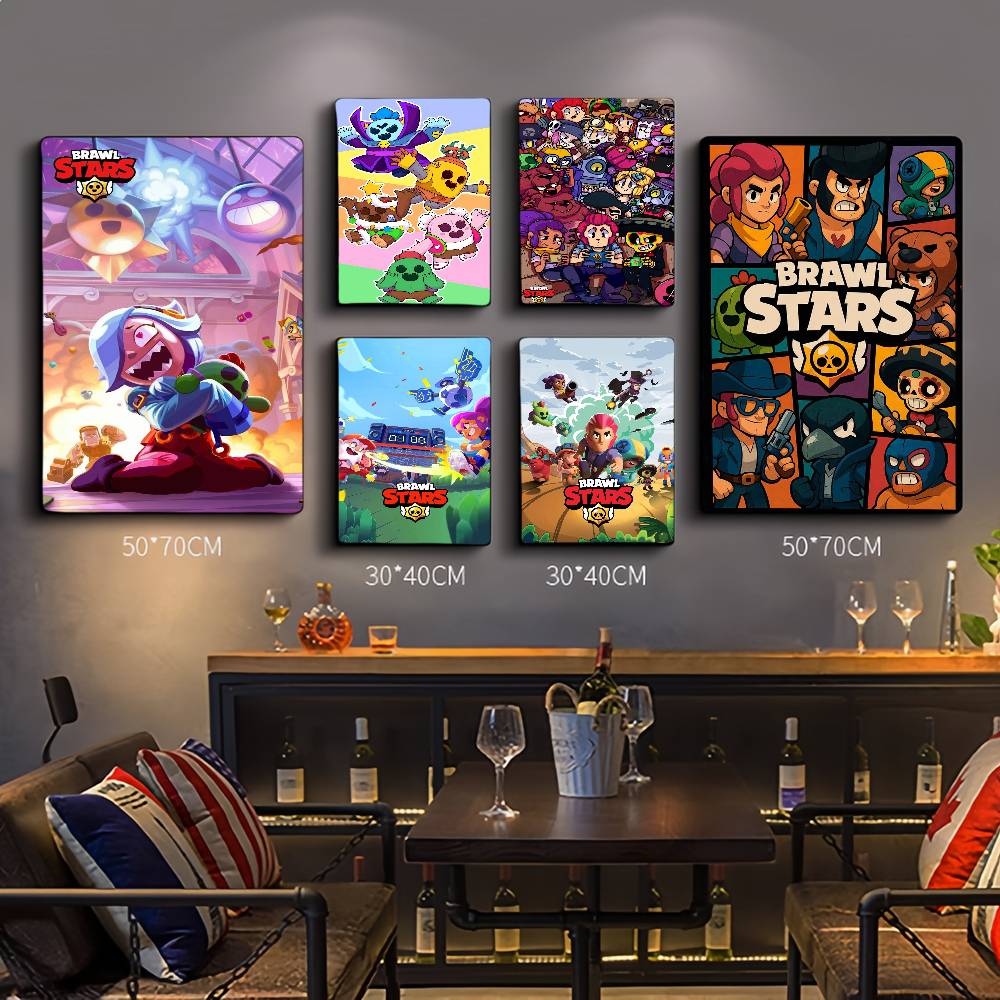 Anime Game Brawl Stars Movie S - Retro Poster Gaming ulasan dan harga