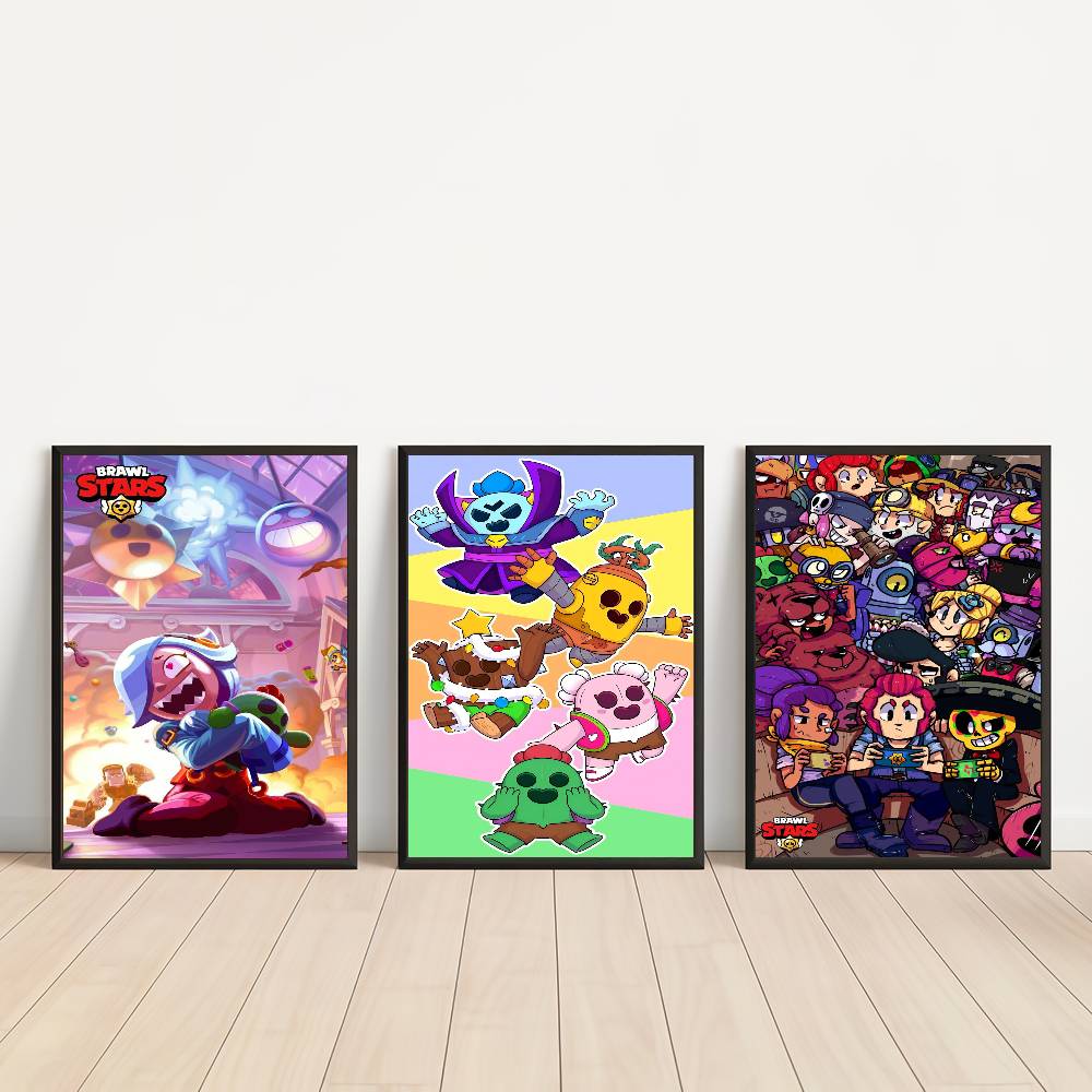 Anime Game Brawl Stars Movie S - Retro Poster Gaming ulasan dan harga