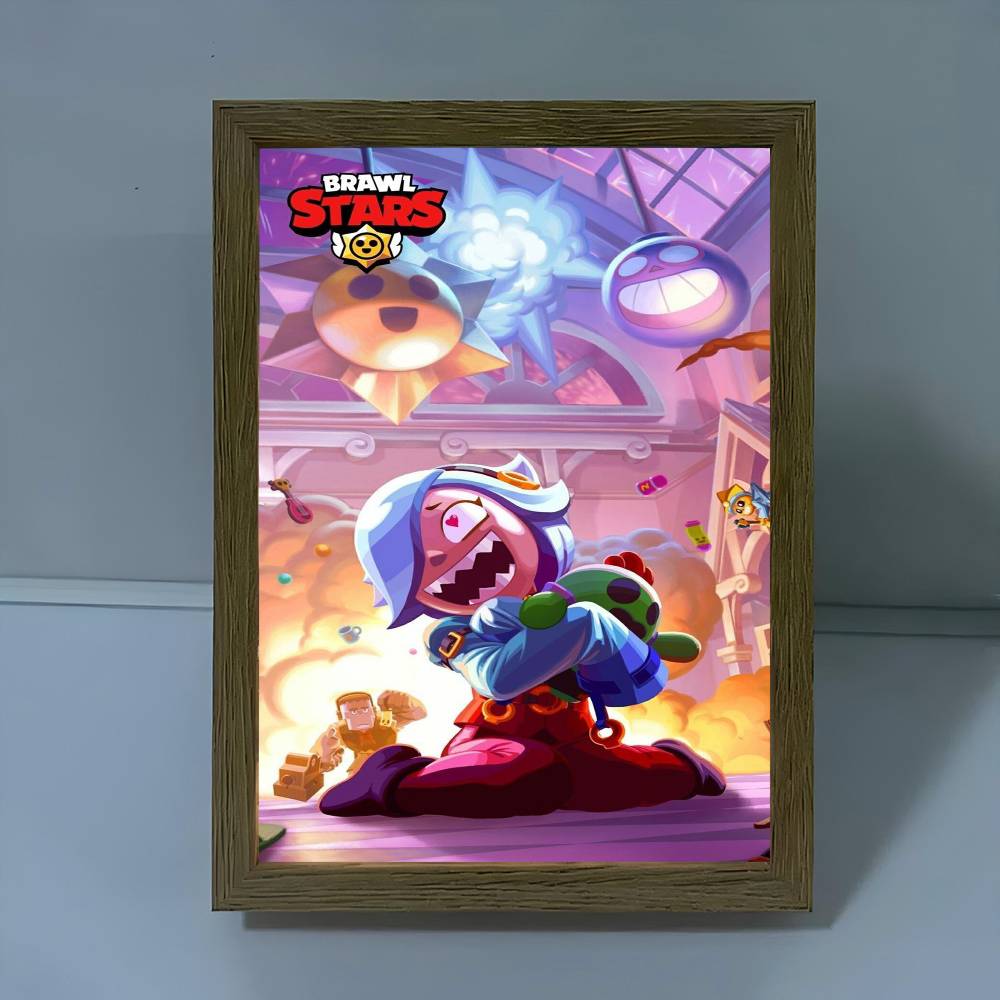 Anime Game Brawl Stars Movie S - Retro Poster Gaming ulasan dan harga