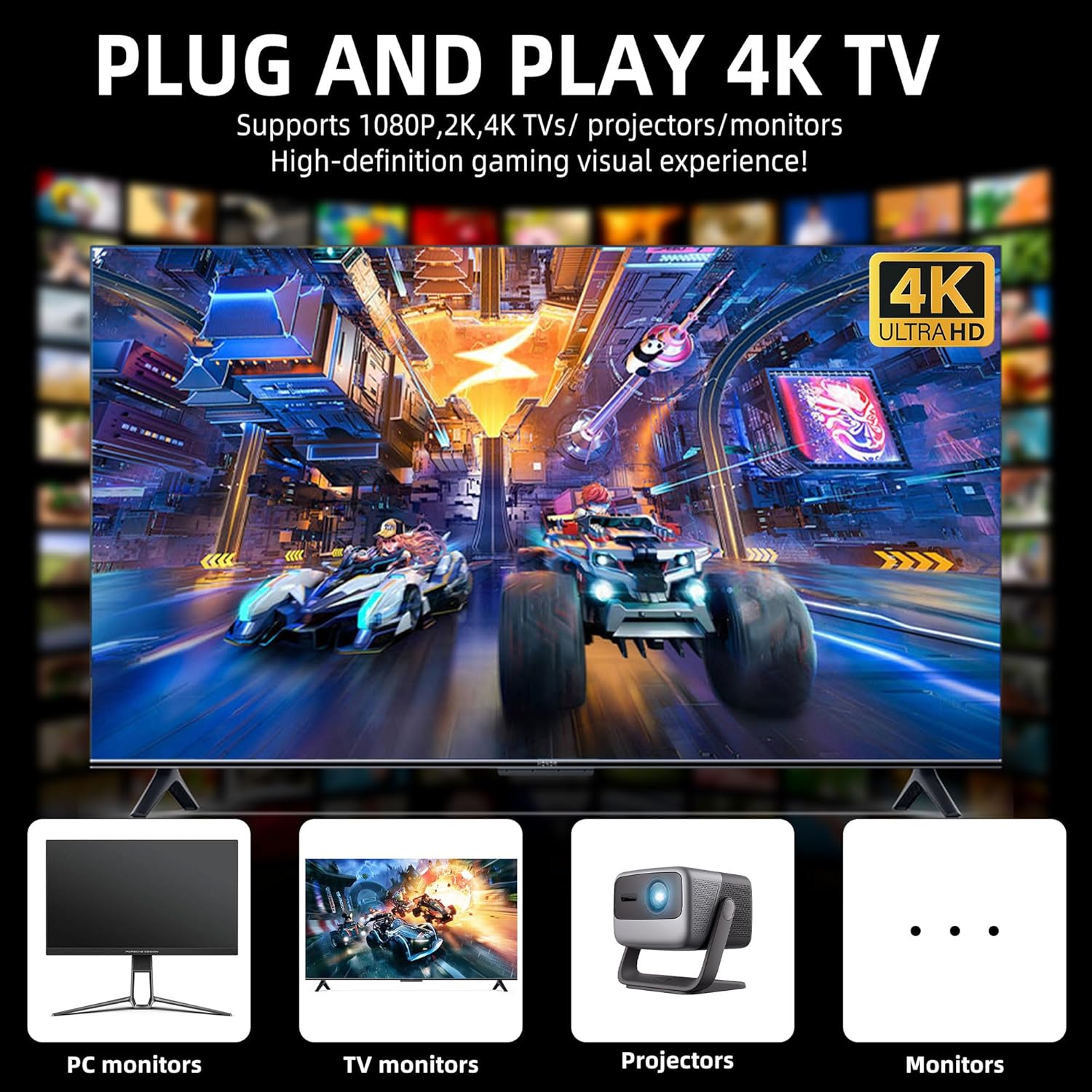 2026 Retro Gaming Console, 4K  - Retro Gaming Kiosk ulasan dan harga