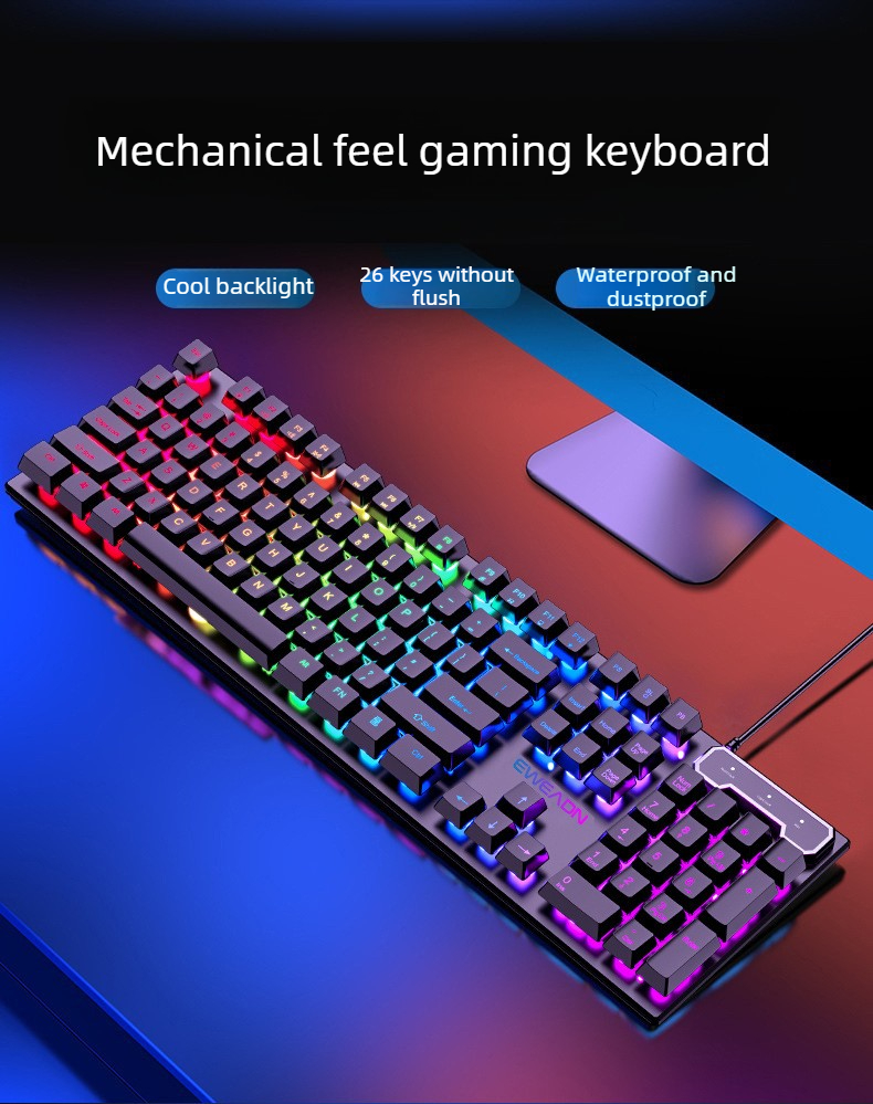 EWEADN GX330 Gaming Keyboard 1 - Retro Gaming Windows ulasan dan harga