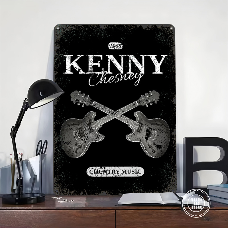 Kenny Chesney Country Music Me - Retro Poster Gaming ulasan dan harga