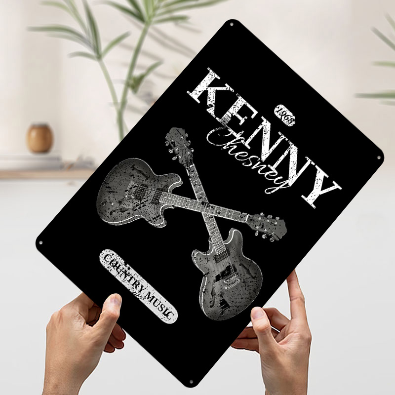 Kenny Chesney Country Music Me - Retro Poster Gaming ulasan dan harga