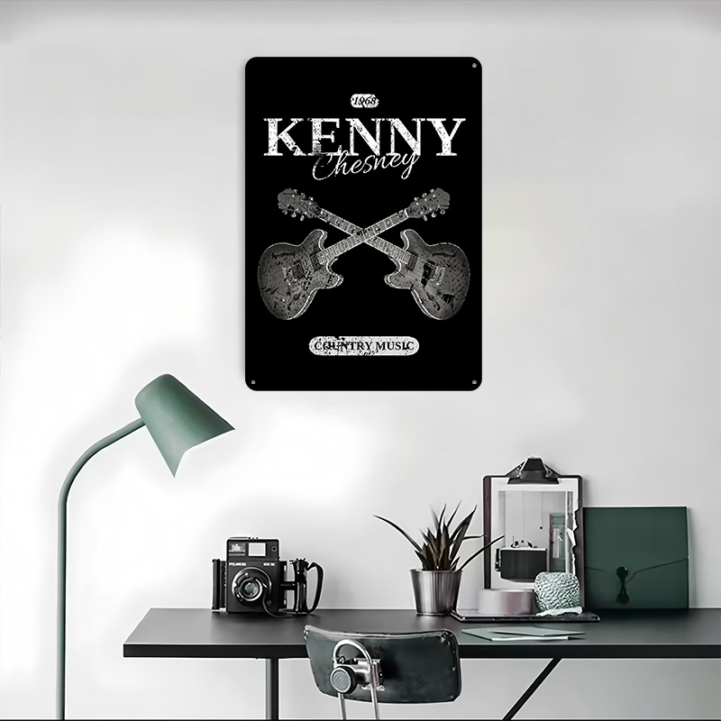 Kenny Chesney Country Music Me - Retro Poster Gaming ulasan dan harga