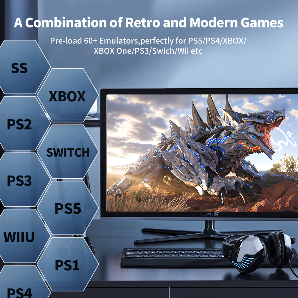 JMachen 6TB Portable Gaming HD - Retro Gaming Xbox ulasan dan harga
