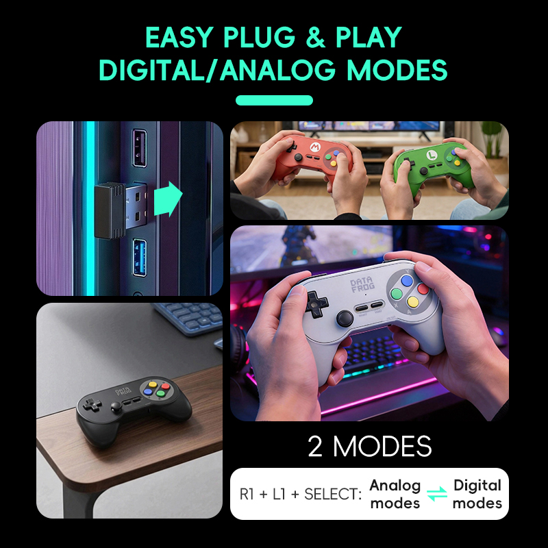 Data Frog PC07 Wireless Retro  - Retro Gaming Tv Box ulasan dan harga