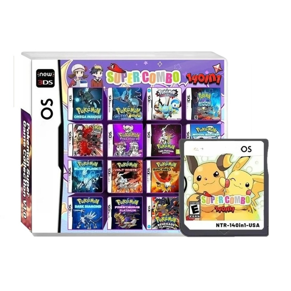 NDS Video Game Cartridge Pokém - Retro Gaming Videos ulasan dan harga