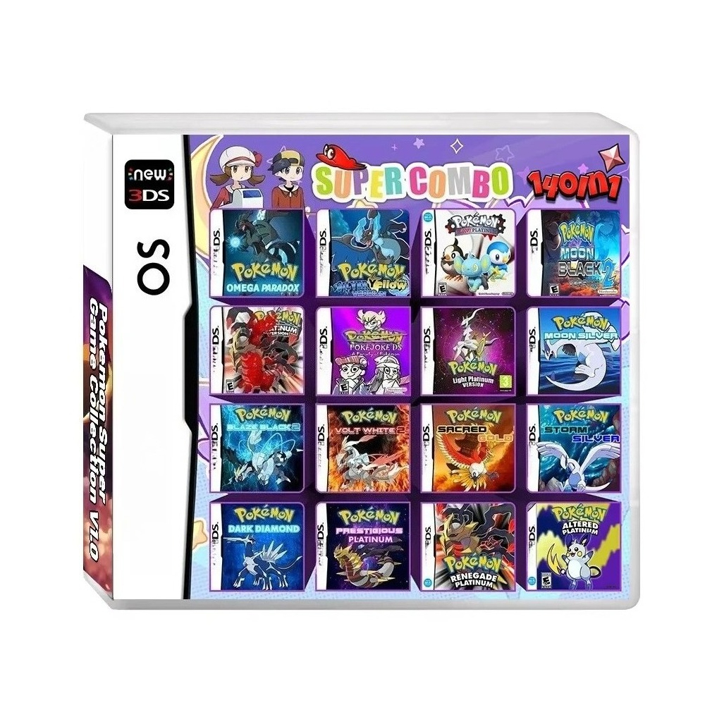 NDS Video Game Cartridge Pokém - Retro Gaming Videos ulasan dan harga