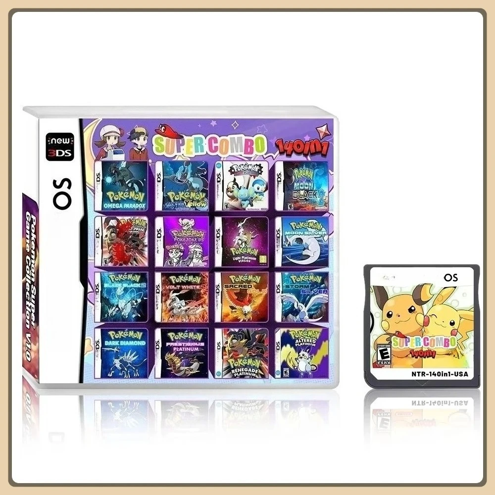 NDS Video Game Cartridge Pokém - Retro Gaming Videos ulasan dan harga
