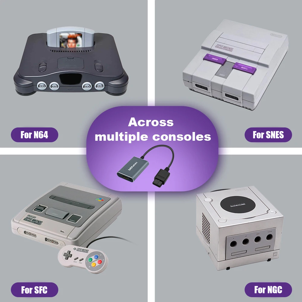 Bitfunx 720P Svideo / AV To HD - Retro Gaming Nintendo ulasan dan harga