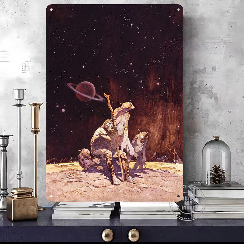 Frank Frazetta Metal Posters C - Retro Poster Gaming ulasan dan harga