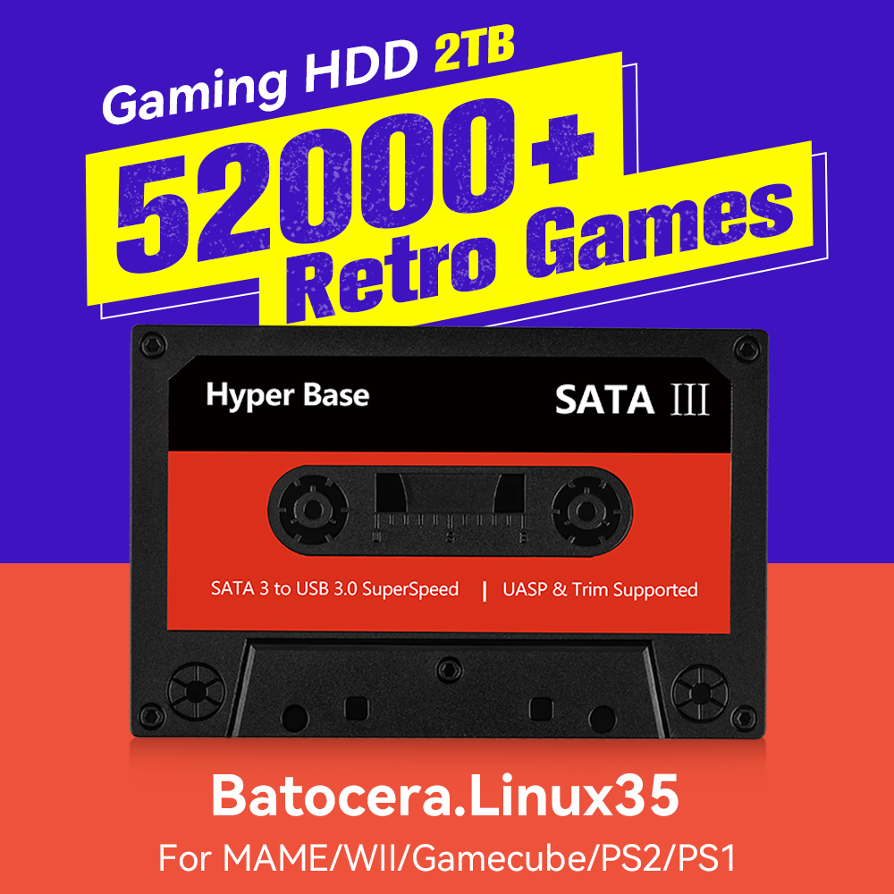 Batocera 500GB/2TB Retro Game  - Retro Gaming Windows ulasan dan harga