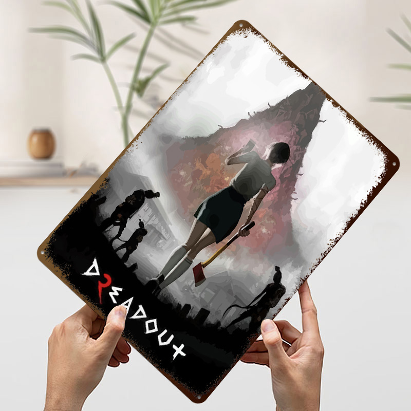 DreadOut Game Cover Art Poster - Retro Poster Gaming ulasan dan harga