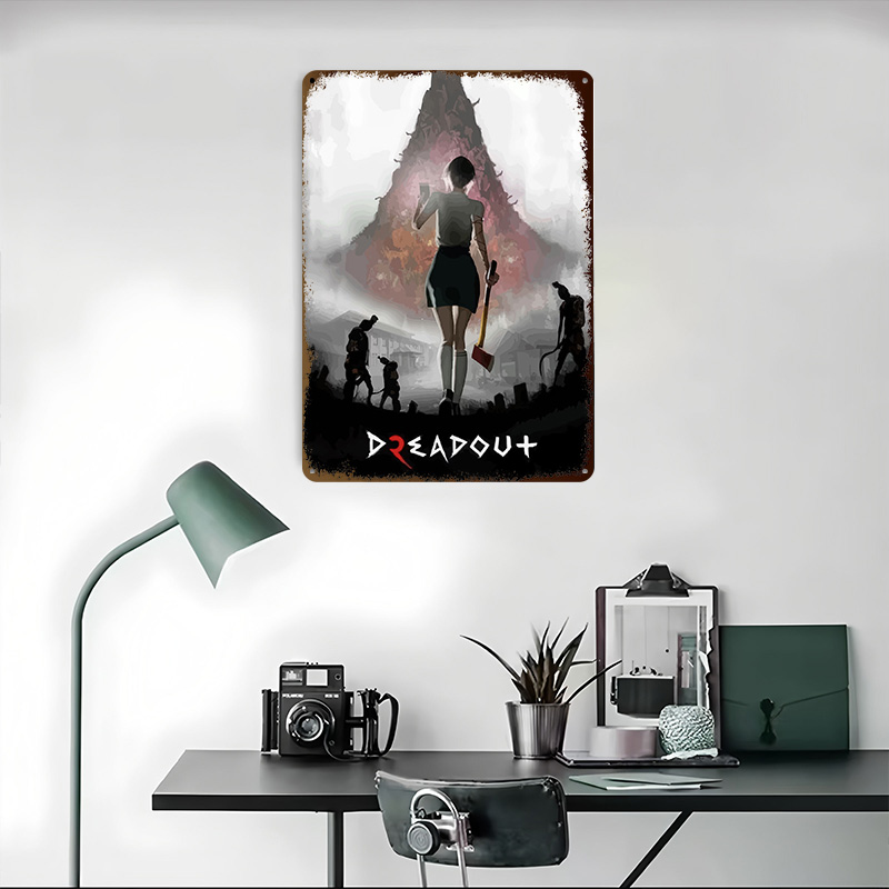 DreadOut Game Cover Art Poster - Retro Poster Gaming ulasan dan harga