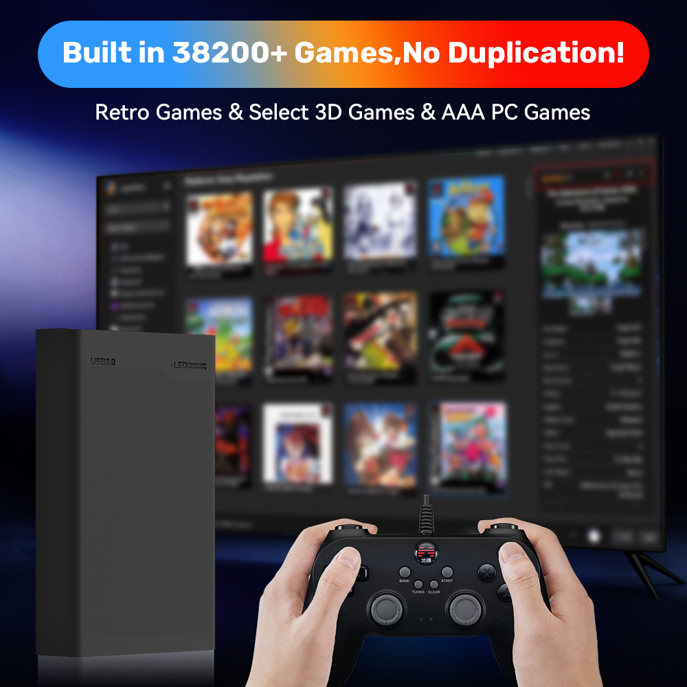 JMachen 500GB Portable Gaming  - Retro Gaming Xbox ulasan dan harga
