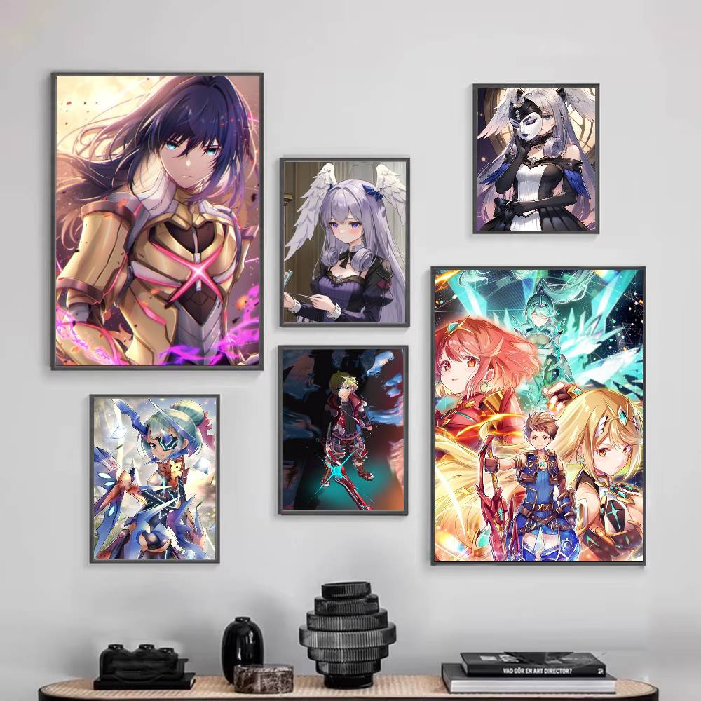Game Xenoblade Chronicles 2 Po - Retro Poster Gaming ulasan dan harga