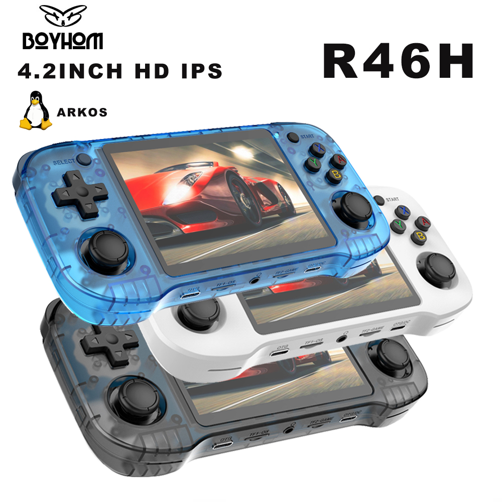 R46H Retro Handheld Game Conso - Retro Gaming On Linux ulasan dan harga