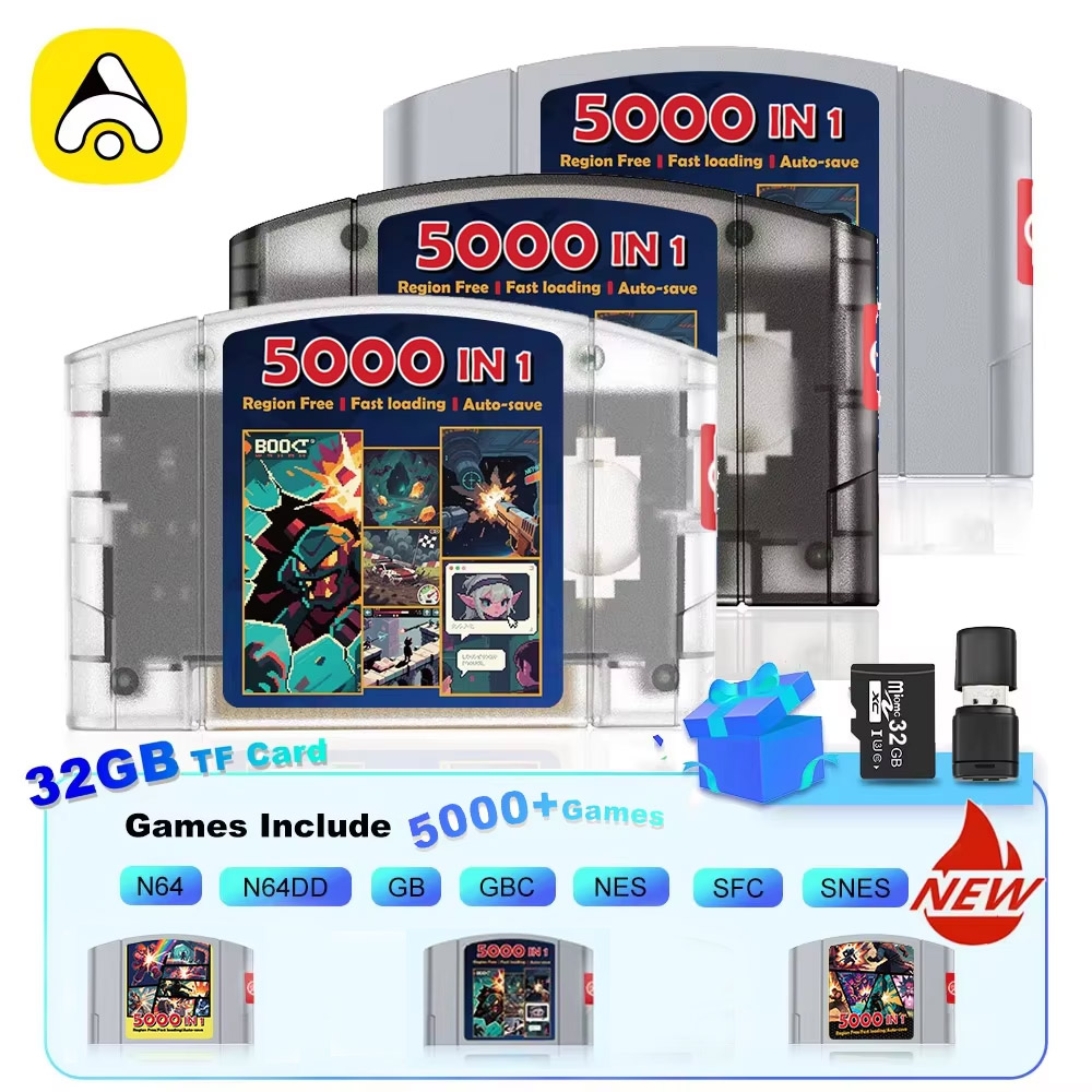 5000 In 1 Game Card For Ninten - Retro Gaming Nintendo ulasan dan harga