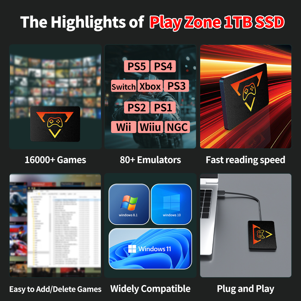 Batocera 500G/2T Emulator Game - Retro Gaming Kiosk ulasan dan harga