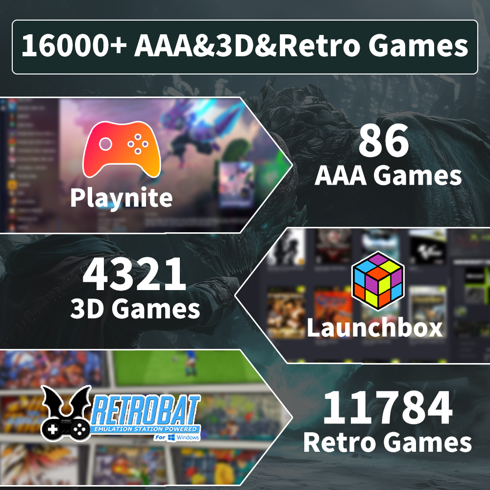 Batocera 500G/2T Emulator Game - Retro Gaming Kiosk ulasan dan harga