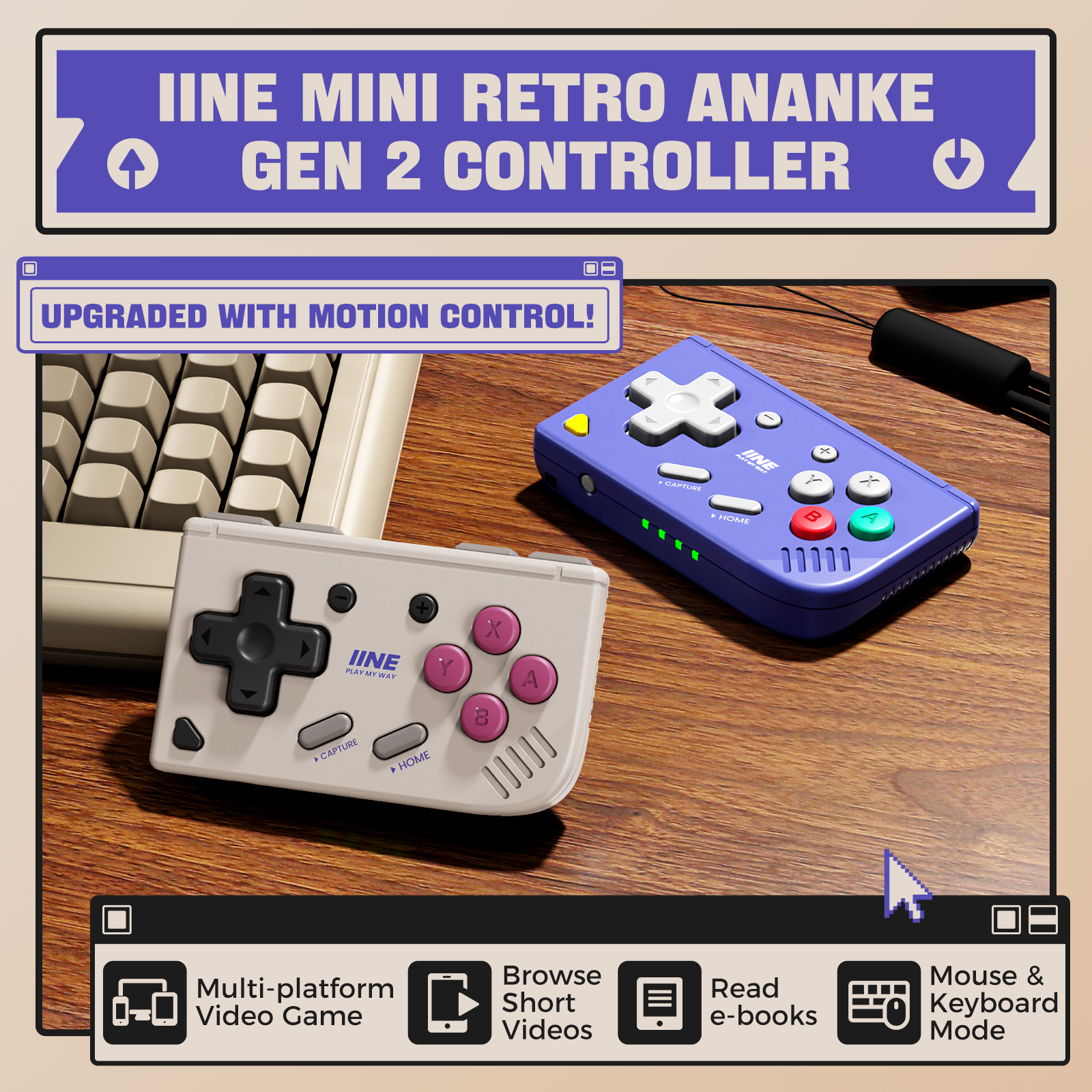 IINE Mini Retro Ananke Gen 2 G - Retro Gaming Nintendo ulasan dan harga