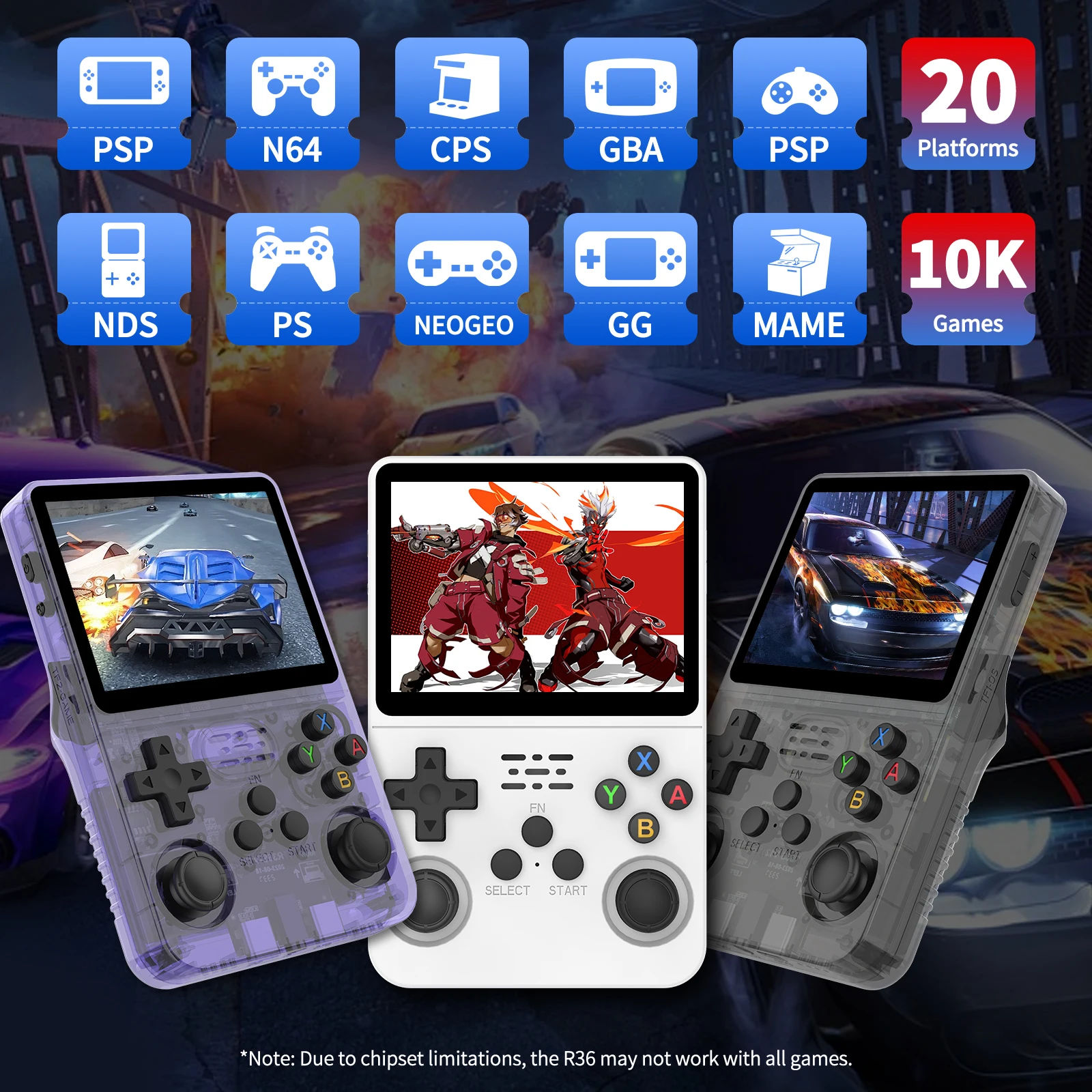 R36S Retro Handheld Video Game - Retro Gaming Kiosk ulasan dan harga