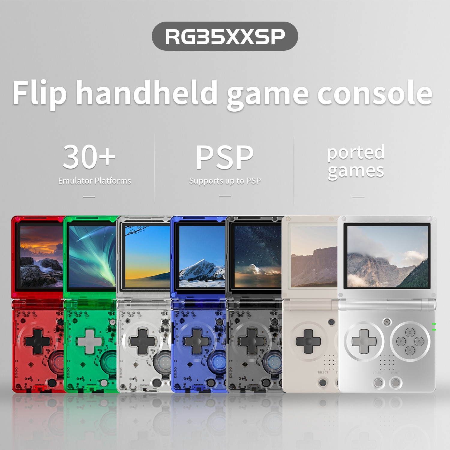 Anbernic RG35XXSP Retro Flip H - Retro Gaming Upscaler ulasan dan harga