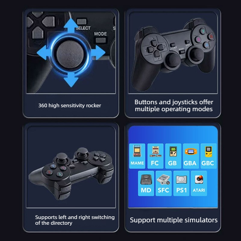 M8 Small Box Game Stick 4K HD  - Retro Gaming Tv Box ulasan dan harga