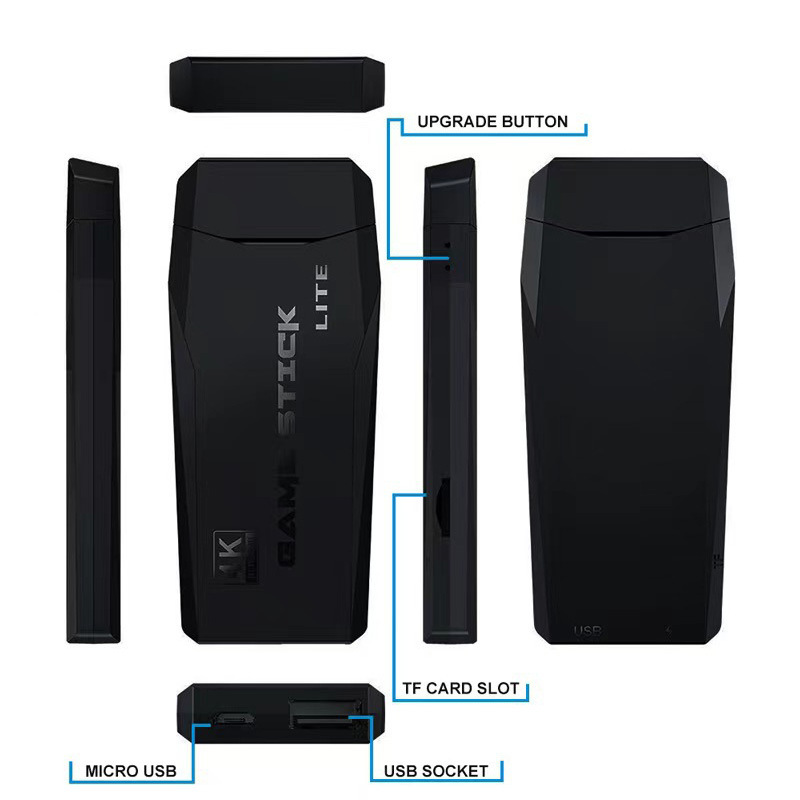 M8 Small Box Game Stick 4K HD  - Retro Gaming Tv Box ulasan dan harga