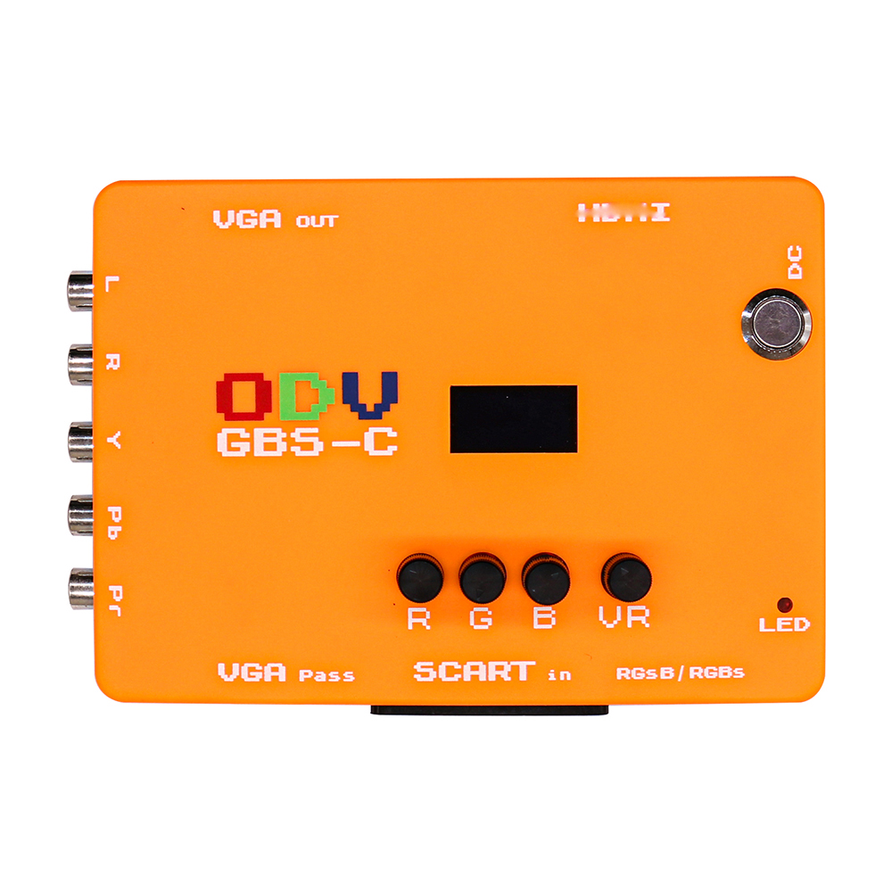 ODV-GBS-C Component/VGA/Scart  - Retro Gaming Upscaler ulasan dan harga