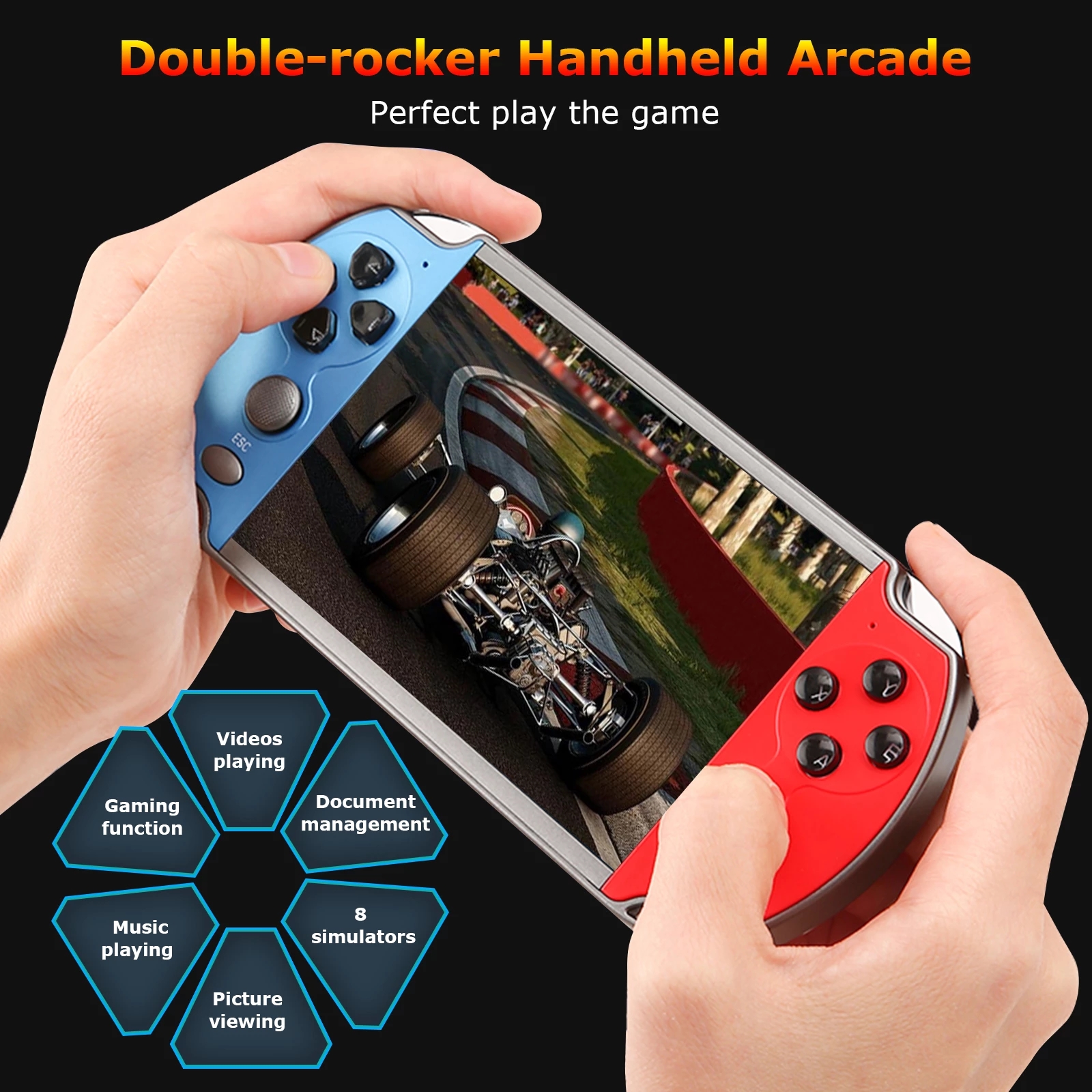 Handheld Portable Mini Retro V - Retro Gaming Tv Box ulasan dan harga