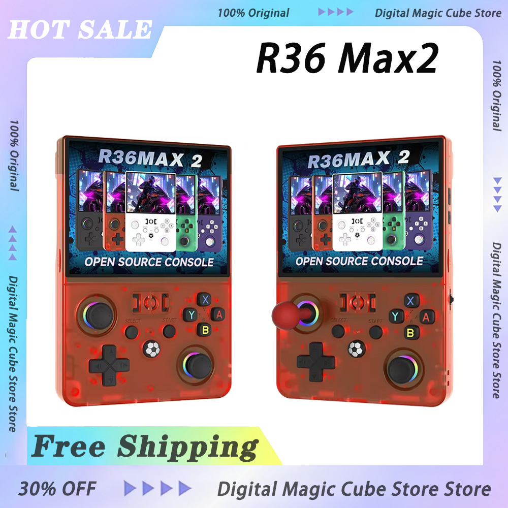 R36 Max2 Linux System Handheld - Gaming Retro Arcade ulasan dan harga