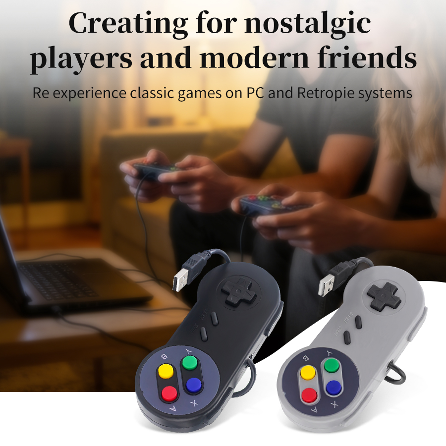 Wired USB Game Controller PC G - Retro Gaming Raspberry Pi ulasan dan harga