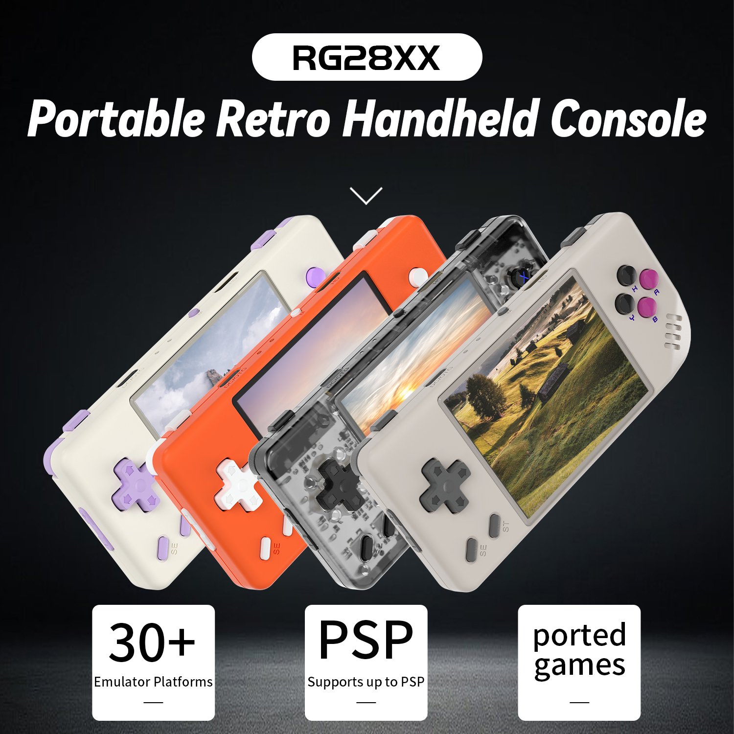 ANBERNIC RG28XX Retro Handheld - Retro Gaming Upscaler ulasan dan harga