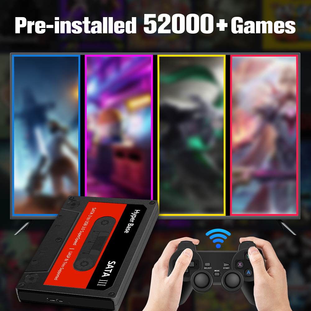 500GB/2TB Gaming HDD Batocera  - Retro Gaming Windows ulasan dan harga