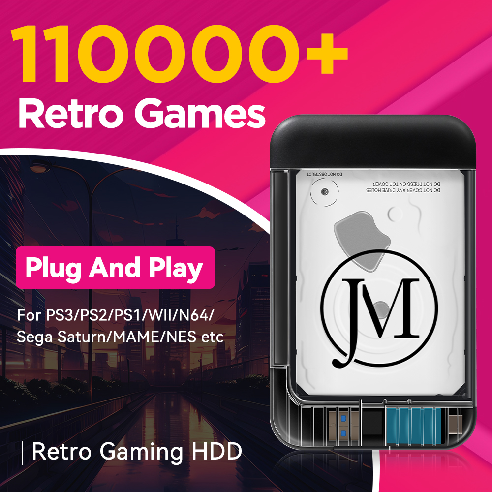 Retro Game HDD With 110000+Ret - Retro Gaming Windows ulasan dan harga
