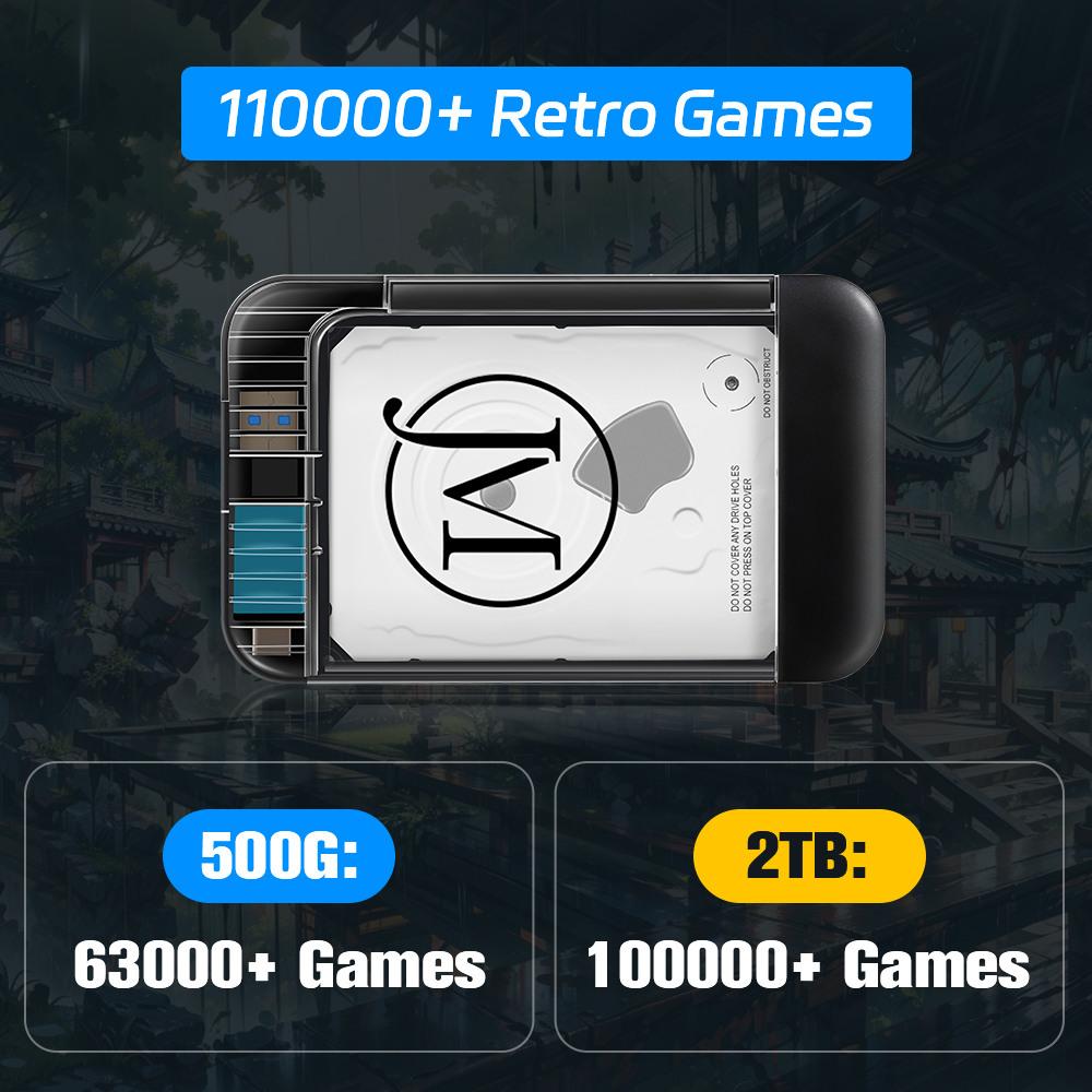 Retro Game HDD With 110000+Ret - Retro Gaming Windows ulasan dan harga