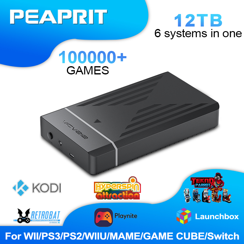 12TB Retro Gaming HDD with Hyp - Retro Gaming Windows ulasan dan harga