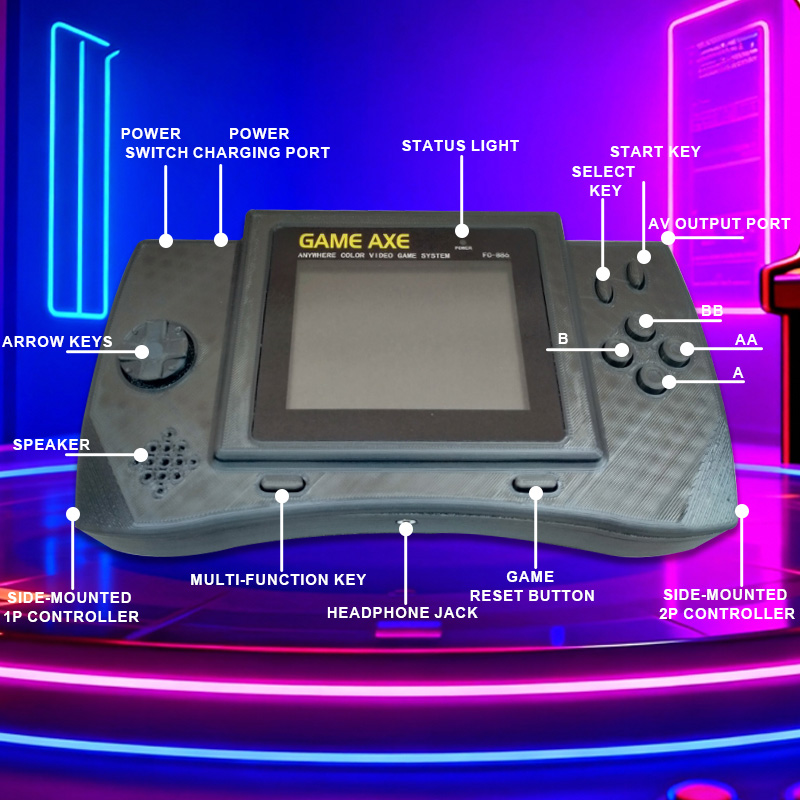 PFT Elite 4-Inch Handheld Arca - Gaming Retro Arcade ulasan dan harga
