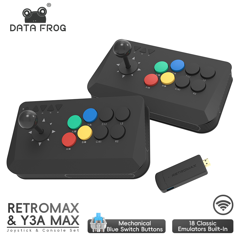 Data Frog Arcade Fighter Stick - Retro Gaming Tv Box ulasan dan harga
