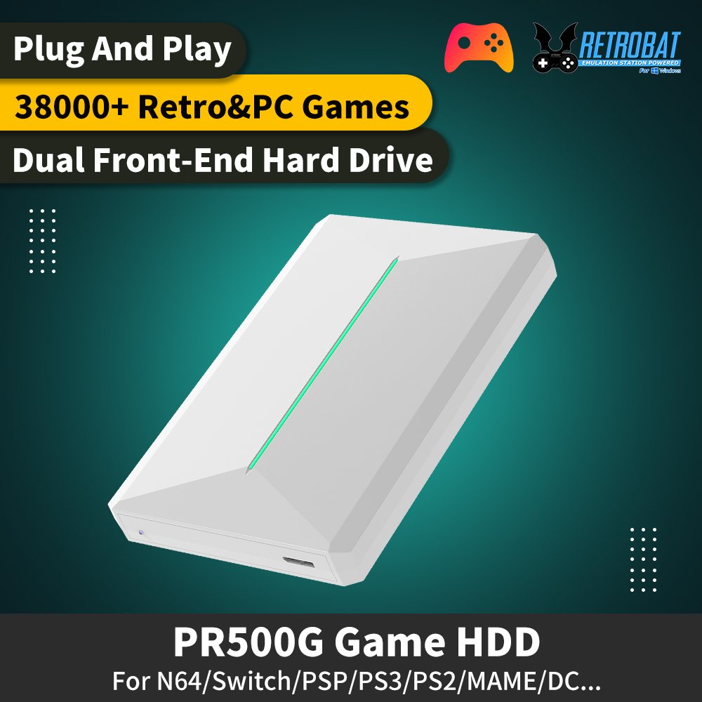 PR500G Video Game Console Exte - Retro Gaming Emulator Pc ulasan dan harga