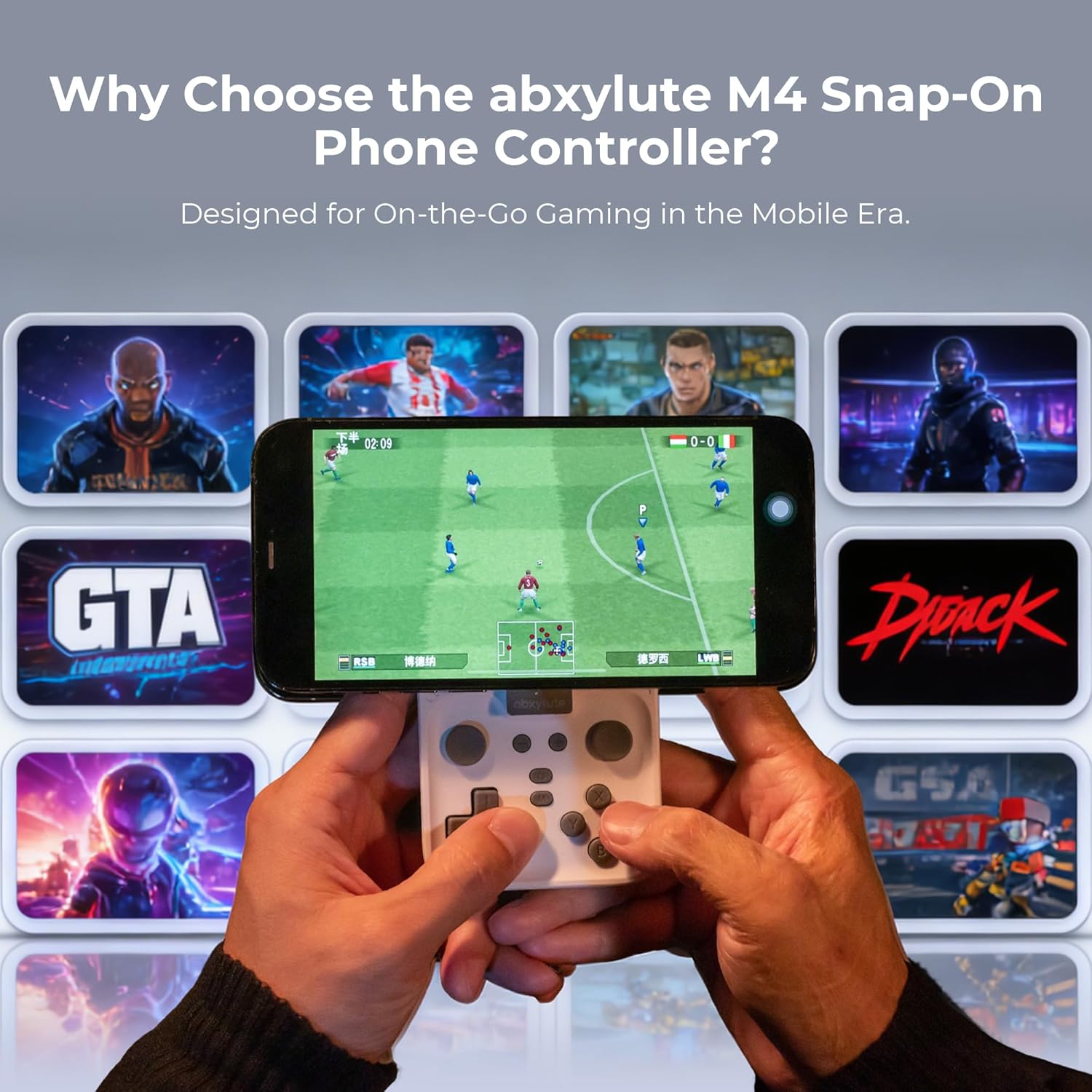 M4 Snap-On Mobile Gaming Contr - Retro Gaming On Phone ulasan dan harga