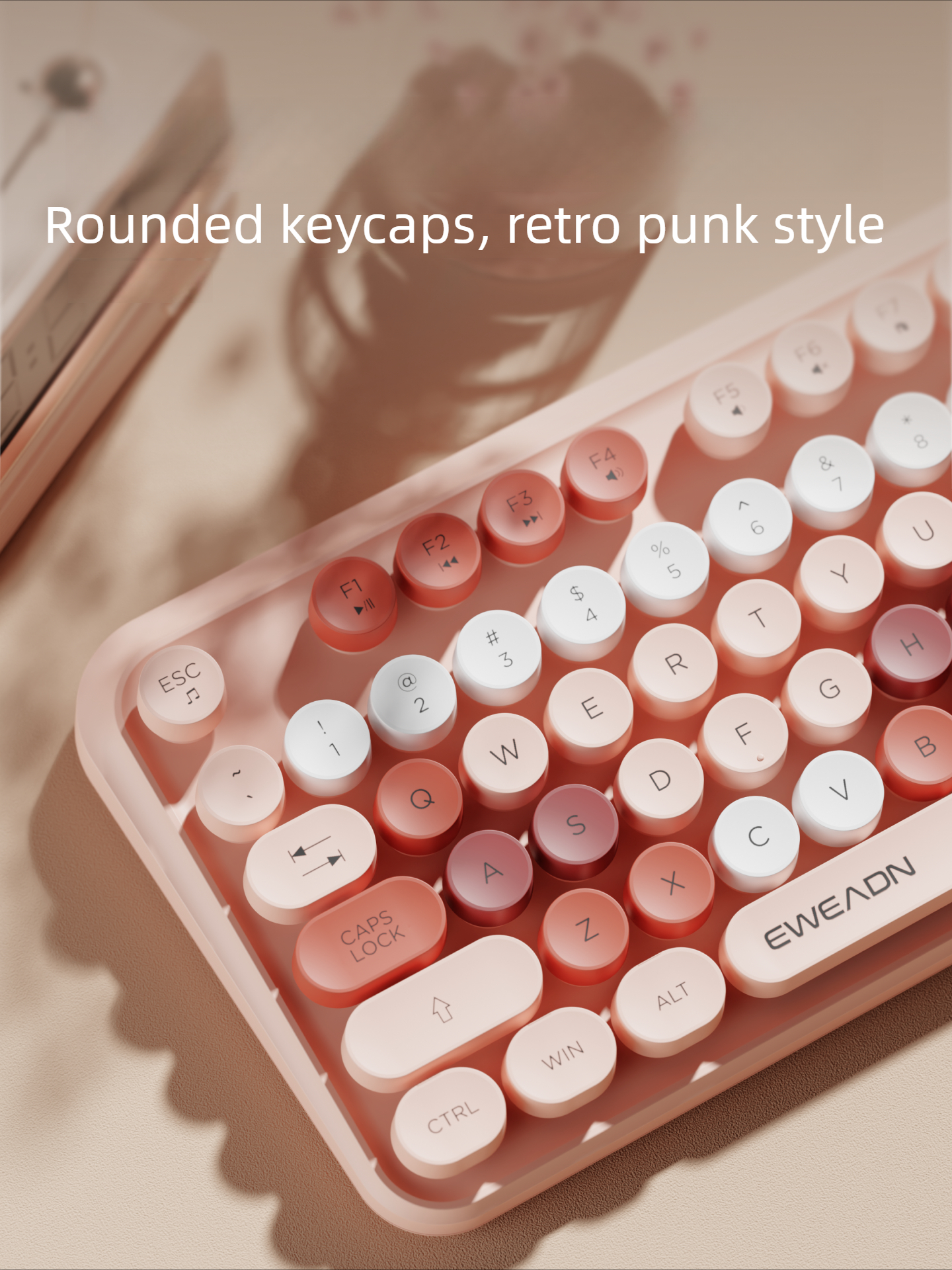 EWEADN V96 Wireless Keyboard M - Retro Gaming Windows ulasan dan harga