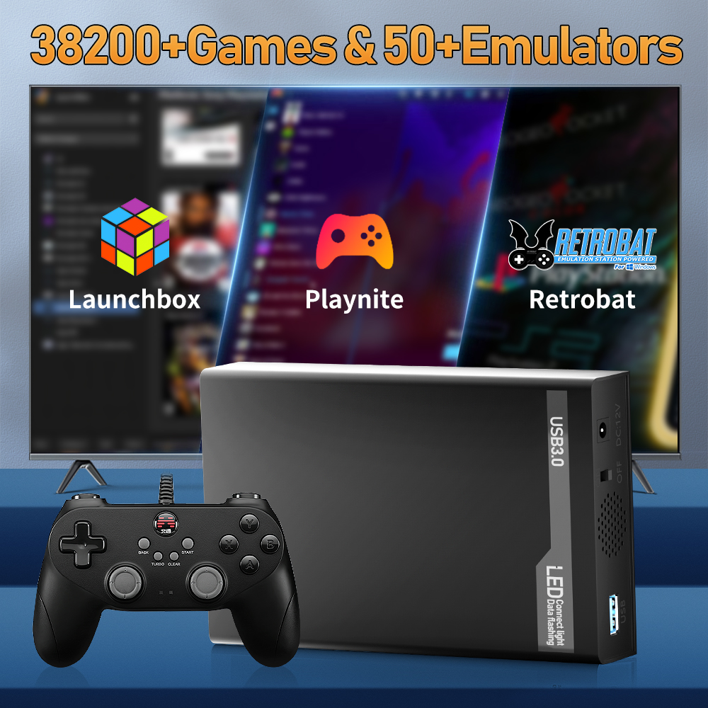 500G Retro Gaming HDD Video Ga - Retro Gaming Xbox ulasan dan harga