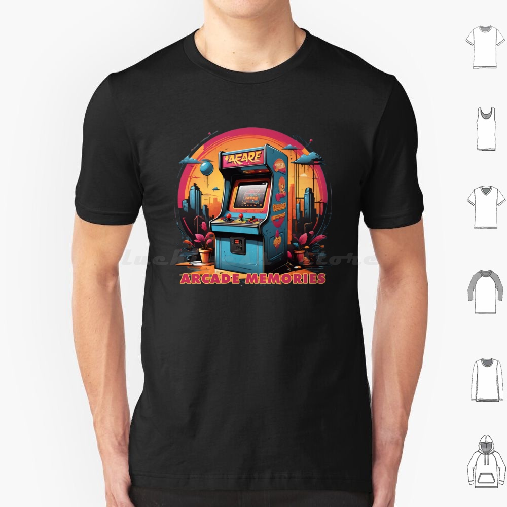 Arcade Memories-Arcade T Shirt - Retro Gaming Videos ulasan dan harga
